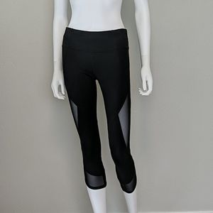 Athleta mesh crop leggings
